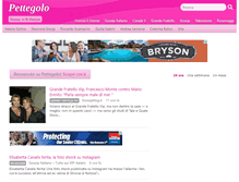 Tablet Screenshot of pettegolo.com